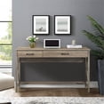 thumbnail image 2 of Pemberly Row Contemporary 47" Wood Wrinting Desk in Rustic Oak, 2 of 6