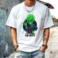 thumbnail image 4 of Graphic Tees for Men Summer New Vintage Tee Trend Fashion Sports Shirt Small, 4 of 5