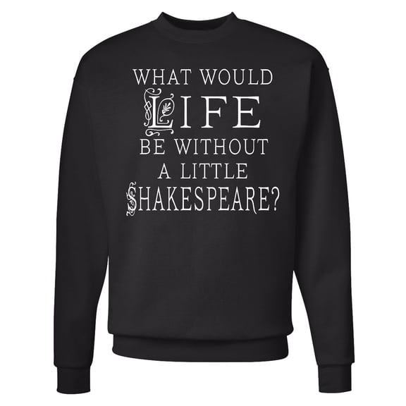 Inktastic Shakespeare Adult Sweatshirt