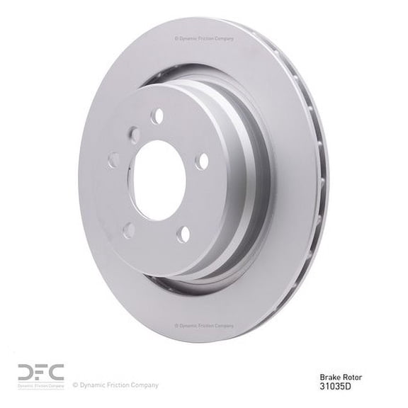 Rear Right Dynamic Friction Company GEOSPEC Coated Brake Rotor 604-31035D (1) For 1995-1999 BMW M3, 1998-2002 BMW Z3