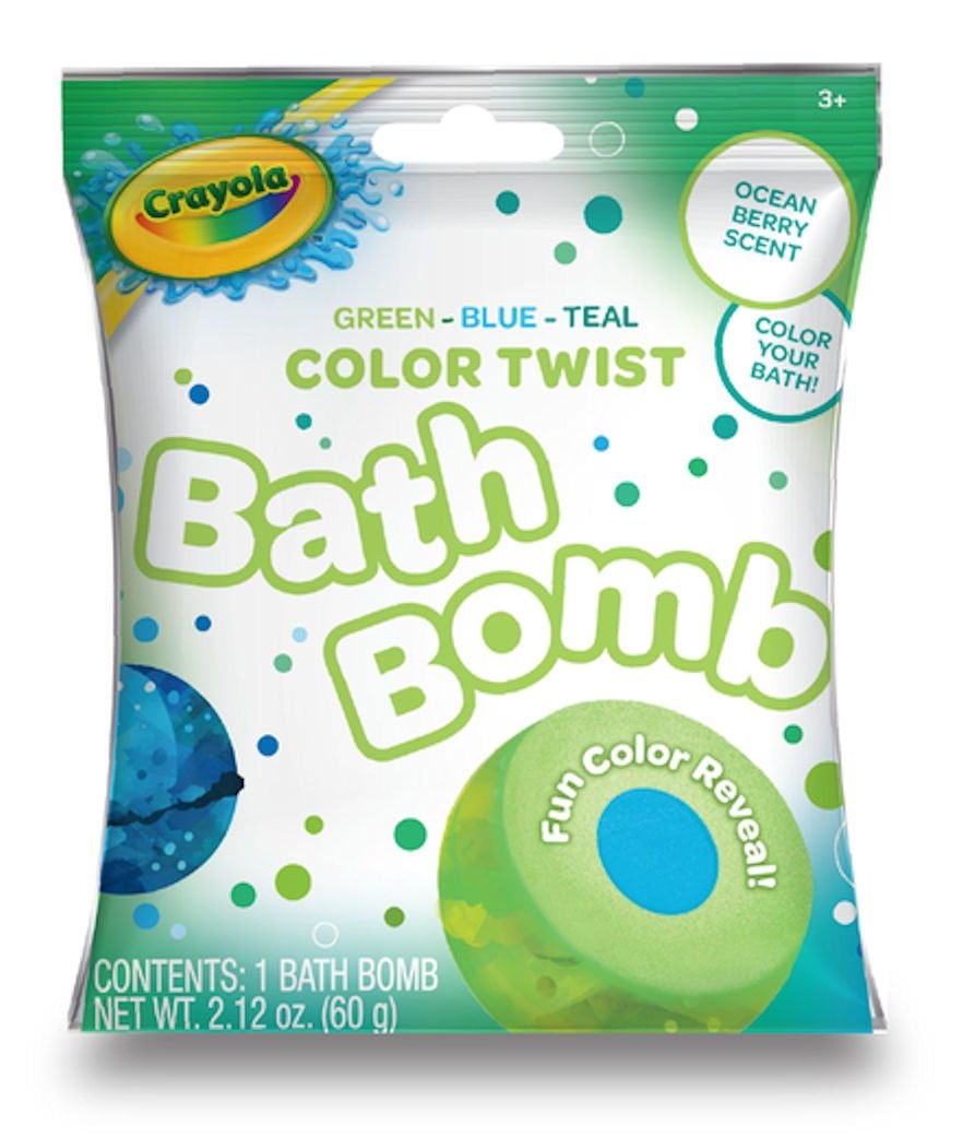 Crayola Color Twist Bath Bomb GreenTeal