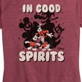 thumbnail image 3 of Mickey & Friends - In Good Spirits - Women's Short Sleeve Graphic T-Shirt, 3 of 5