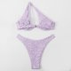 thumbnail image 4 of Traje de baño de 2 piezas para mujer, trajes de baño para mujer, bikini estampado con tirantes divididos y soporte de acero, conjunto de traje de baño de dos piezas para mujer, traje de baño de nailon, 4 of 6