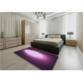thumbnail image 4 of Ahgly Company Indoor Rectangle Patterned Orchid Purple Area Rugs, 2' x 5', 4 of 6