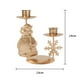 thumbnail image 2 of Candelero de Navidad antiguo Retro nórdico adornos candelabro de hierro de Navidad Wmkox8yii gf6999, 2 of 2