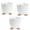 3pcs, variant on Beautynvta Easter Broken Eggshell Vase, Desktop Storage Organizer, Makeup Brush Holder, Easter Eggs Storage Basket for Dining Table Party Decorations