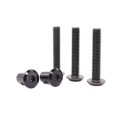 thumbnail image 1 of binifiMux 10-Pack Black M8 45mm Countersunk Rivet Socket Cap Connecting Bolts Cap Nuts Assortment Kit for Furniture Connecting, 1 of 4