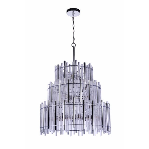 59213-CH-Craftmade Lighting-Reveal - 13 Light Chandelier-37.88 Inches Tall and 28 Inches Wide