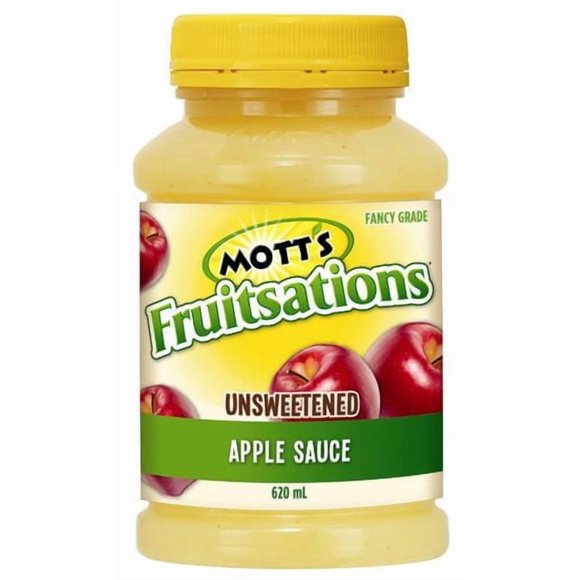 Purée de pommes non sucrée Fruitsations de Mott’s