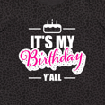 thumbnail image 4 of Inktastic Its My Birthday Yall with Birthday Cake Women's Plus Size T-Shirt, 4 of 5