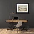 thumbnail image 4 of Elizabeth Murray 24x18 Black Modern Framed Museum Art Print Titled - Albenga on the Corniche (Costal) Road (1841), 4 of 5