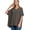 Ashgrey, variant on Women's Tunic Top - Woven Airflow V-neck Dolman Short Sleeve T Shirts with Chest Pocket