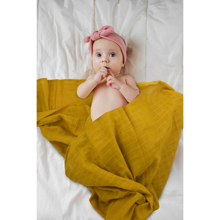 Muslin Swaddle Blankets for Newborn 5 Pack Receiving Blanket Muslin Blanket Swaddles Wrap for Girls Baby Essentials 47x47 Inches Large Size 100 Cotton Walmart