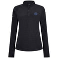 thumbnail image 2 of Women's Levelwear Black Vancouver Canucks Spike Raglan Quarter-Zip Top, 2 of 3