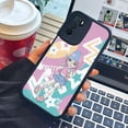 thumbnail image 4 of "Mejora la protección y el estilo de tu iPhone con una llamativa funda plateada mate con estampado de dibujos animados para iPhone 15 Pro Max 14 13 12 Pro 11", 4 of 4