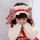 thumbnail image 4 of Diadema hecha a mano estilo Lolita para niña, pinza para el pelo suave, paños a cuadros rojos, lazo, tocado de encaje, accesorios para el cabello, sombreros para niños, 4 of 5