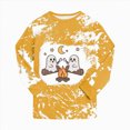 thumbnail image 6 of CAUYDY Boys Girls Halloween Pajamas Pumpkin Print Pjs Toddler 2 Piece Ghost Sleepwear Kids Holiday Clothes Set,8Y, 6 of 8