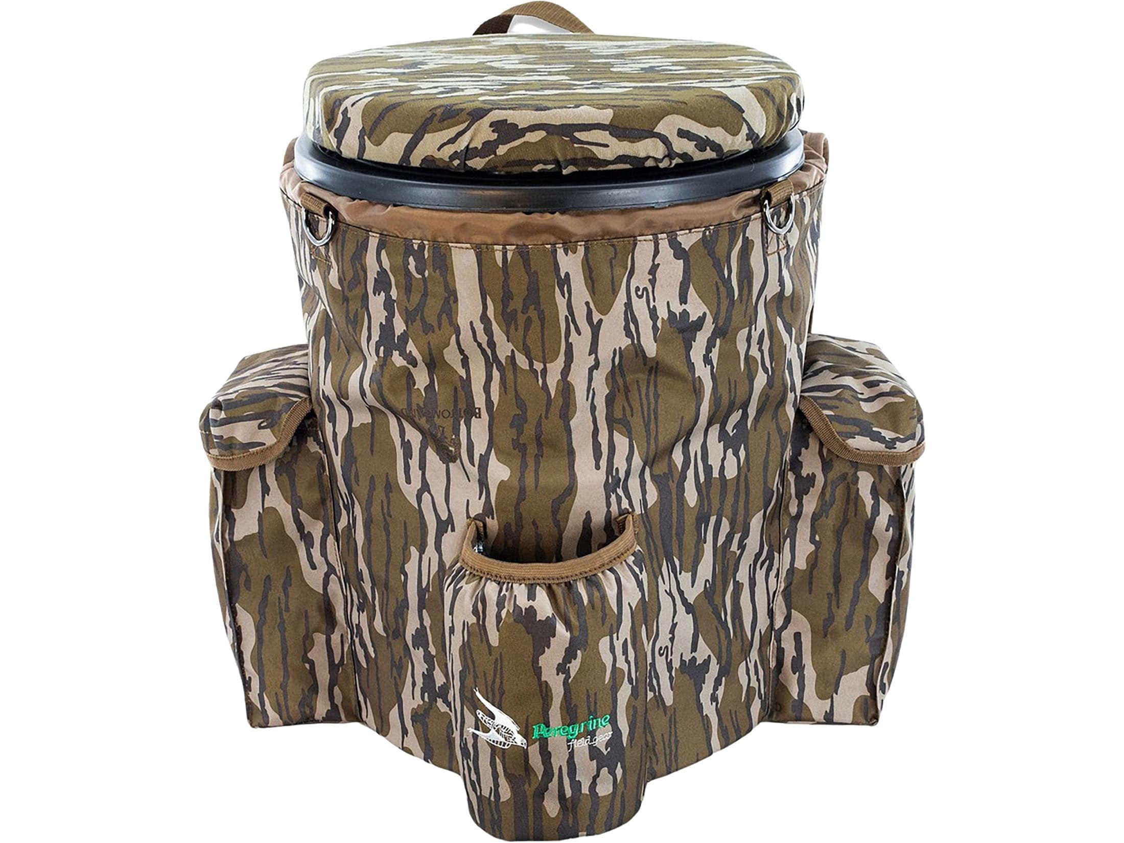 Peregrine Field Gear Venture Hunting Bucket Seat Pack Lite Mossy Oak Original Bottomland