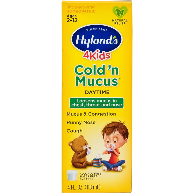 hyland's baby cold and mucus