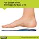 thumbnail image 5 of Plantillas PROFOOT para fascitis plantar para mujer, con soporte para el arco y el talón, 5 of 8