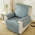 thumbnail image 1 of Xiao Hua Funda de tela para sofá reclinable de sala de estar, cojín de tela con tecnología azul, funda protectora para sofá de fácil lavado, 23,62 x 88,58 pulgadas, 1 of 5