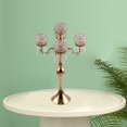 thumbnail image 4 of Candelabros de Metal de 5 brazos Macarena candelabros de decoración, 4 of 8