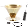 Gold Leaky Net Base