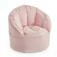 thumbnail image 2 of Urban Shop Bean Bag Chair, Pink, 2 of 5