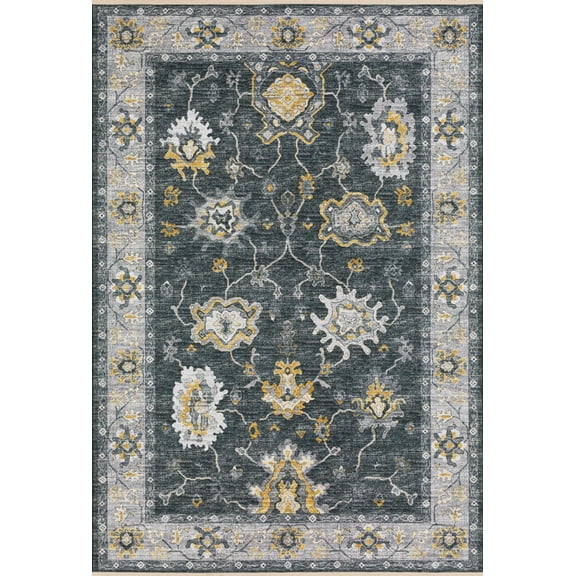 Dalyn Marbella Area Rug MB6 Mb6 Midnight Midnight 5' x 7' 6" Rectangle