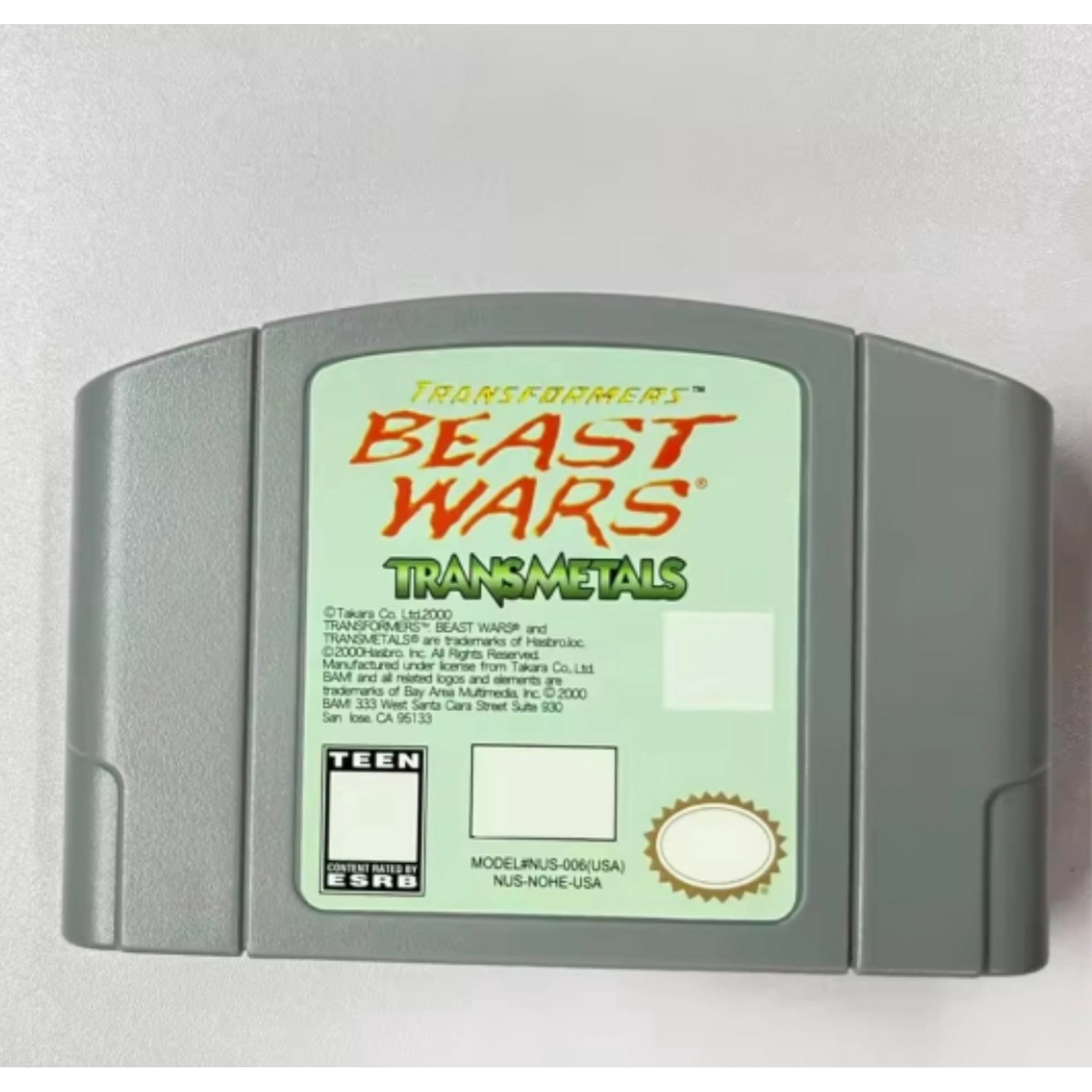 TTX N64 256K Memory Pak Gray, Compatible with Nintendo 64 Game