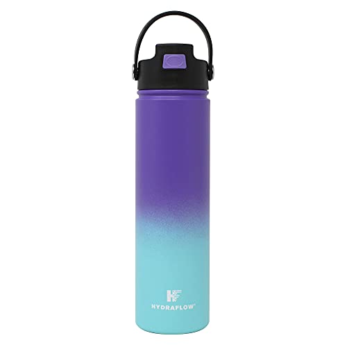 Hydraflow Hybrid Triple Wall Vacuum Insulated Bottle with Flip Straw