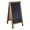 Brown, variant on Flash Furniture Canterbury A-Frame Wood Magnetic Chalkboard Set in White