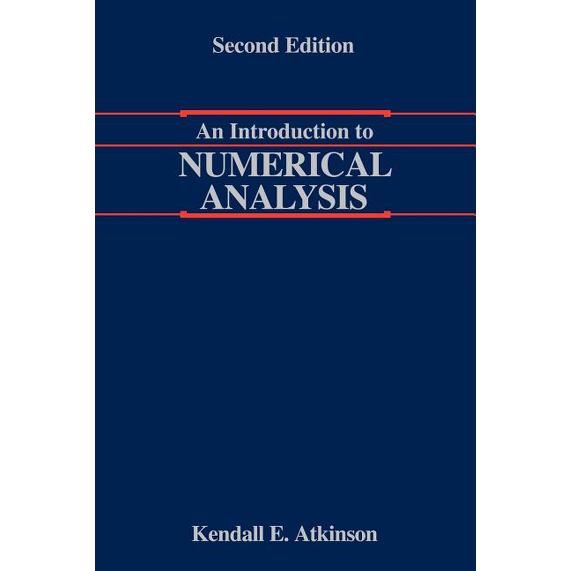 An Introduction to Numerical Analysis, (Paperback)