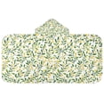 thumbnail image 5 of Yayeee Kids Hooded Towel with Hand Pockets Beach Soft Absorbent Bath Wrap 50 x 23.5 inch, Olive Leaf, 5 of 5