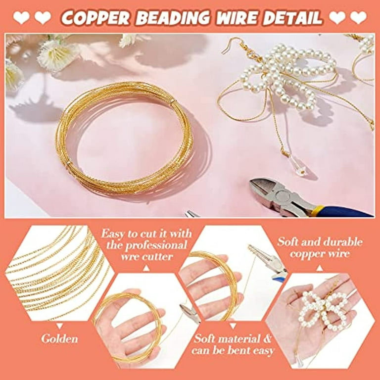 Jewelry Making & Beading Wire For Wrapping 14k Gold Plated 26