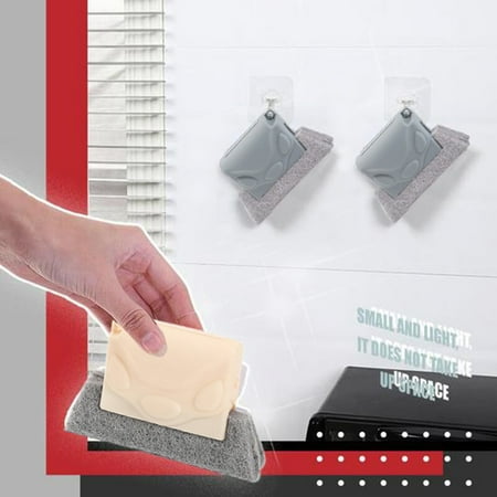 

Loopsun Cleaning Supplies 2PC Color Mixing window Cleaning Brush- Quickly Clean All Corners And Gaps