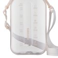 thumbnail image 2 of Botella de agua de 750 ML, taza portátil transparente a prueba de fugas, vasos de verano (blanco), 2 of 3