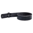 thumbnail image 3 of Gelante Genuine Full Grain Leather Belt Strap Without Belt Buckle. Distressed Black-S, 3 of 6