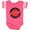 Football Pink and White, variant on Inktastic I Love My Aunt Boys or Girls Baby Bodysuit