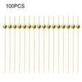 thumbnail image 2 of Cheer.US Cocktail Pick Food Appetizer Toothpick Bamboo Fruit Toothpick  4.7 inch Bamboo Skewers Food Picks  Party Toothpick for Appetizer and Cocktail Drinks (100 Pack), 2 of 7