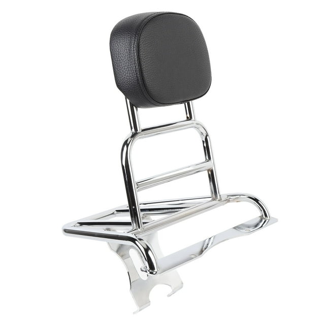 Motorbike Rear Luggage Rack with Backrest Pad, Carbon Steel Motorcycle Luggage Rack Rear Tail Storage Rack for G350 2023 to 2025
