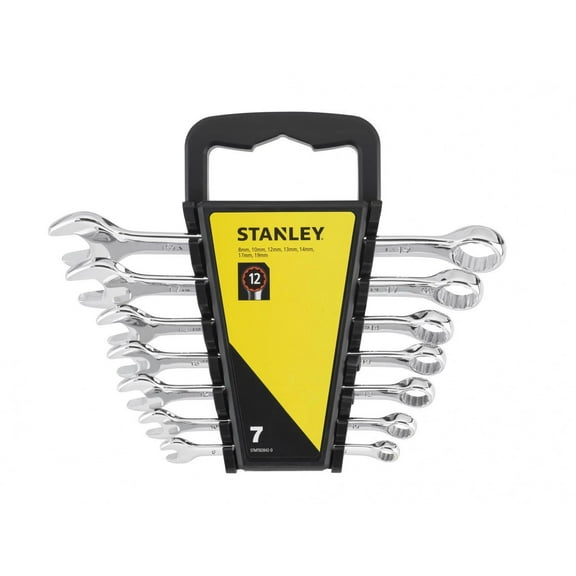 Stanley Hand Tools Combination Wrench Set, 7 Piece