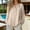 Beige, variant on Chuancc Linen Shirts for Women,Casual Loose Fit Blouses Cute Tops Casual Loose Roll Up Work Blouse Tops Long Sleeve Tunics for Women Long Sleeve Tops Boyfriend Dress Shirt Beige L