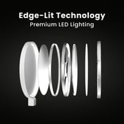 Lume Cube Edge Desk Light with Clamp (White)