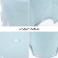 thumbnail image 3 of HINTRMENT Plastic Step Stool Simple Stool for Living Room Indoor Use Adults 1Pcs, 3 of 8