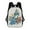 Color, variant on Wizard Frog Tropical Foliage Hat Travel Backpack 17 Inch Laptop Bag Student Backpack