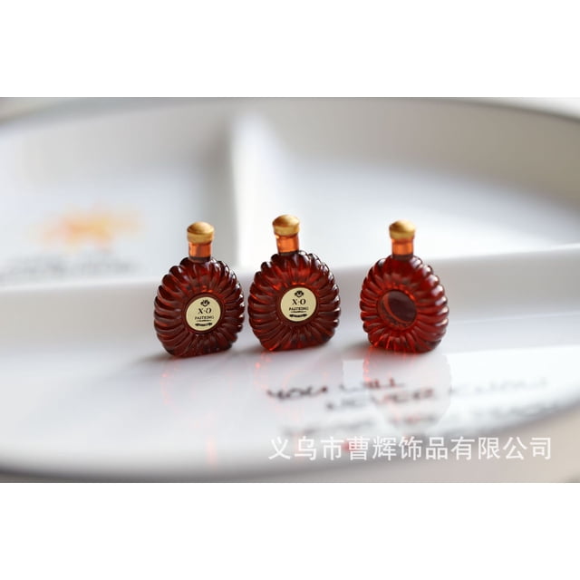 VONKY DIY simulation mini wine bottle, red wine bottle accessories, beverage bottle dropper glue