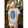 thumbnail image 4 of Together Like Moonshine and Mason Jar Women's Graphic T Shirt Tees Brisco Brands M, 4 of 6