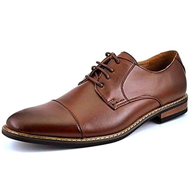 Bruno Marc Italy Prince Men's Classic Modern Oxford Wingtip Lace Dress Shoes