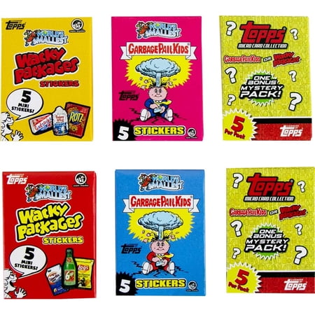 World’s Smallest GPK and Wacky Packages Micro Card Collection